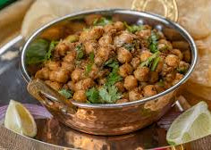 VEGETARIAN- Chana Masala (w/ Bhatura)